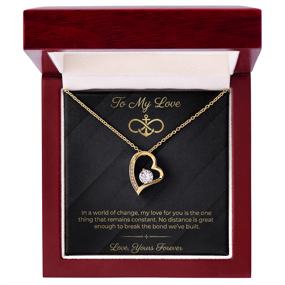 To My Love - Unbroken Bond Forever Love Necklace