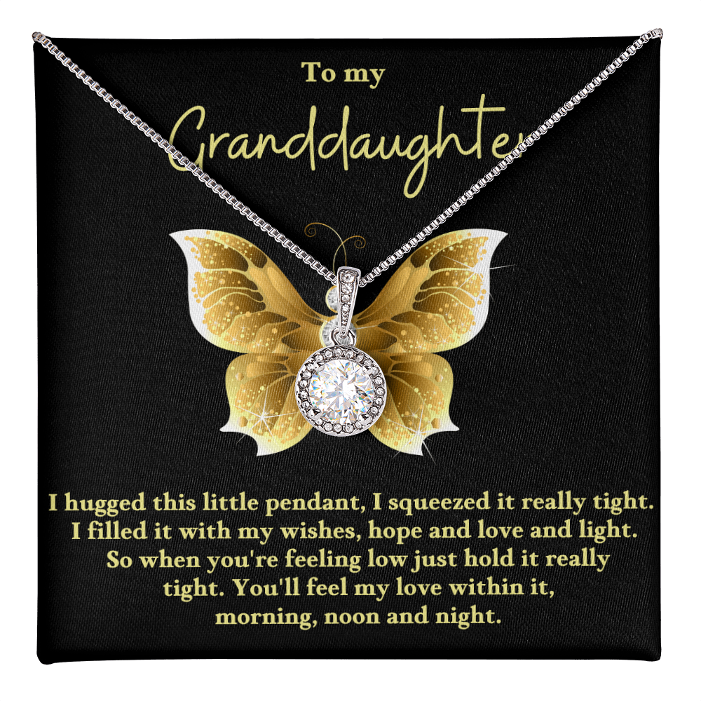 To My Granddaughter - Love and Light Eternal Hope Necklace