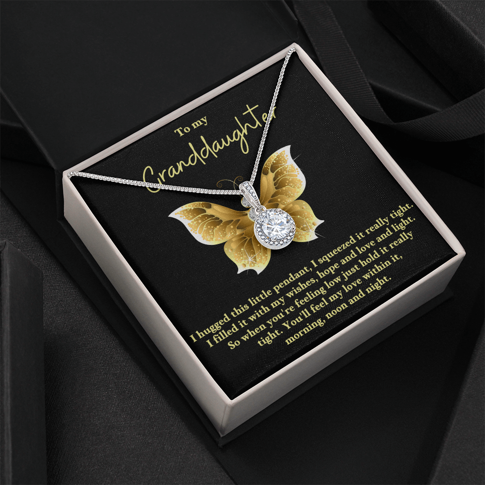To My Granddaughter - Love and Light Eternal Hope Necklace