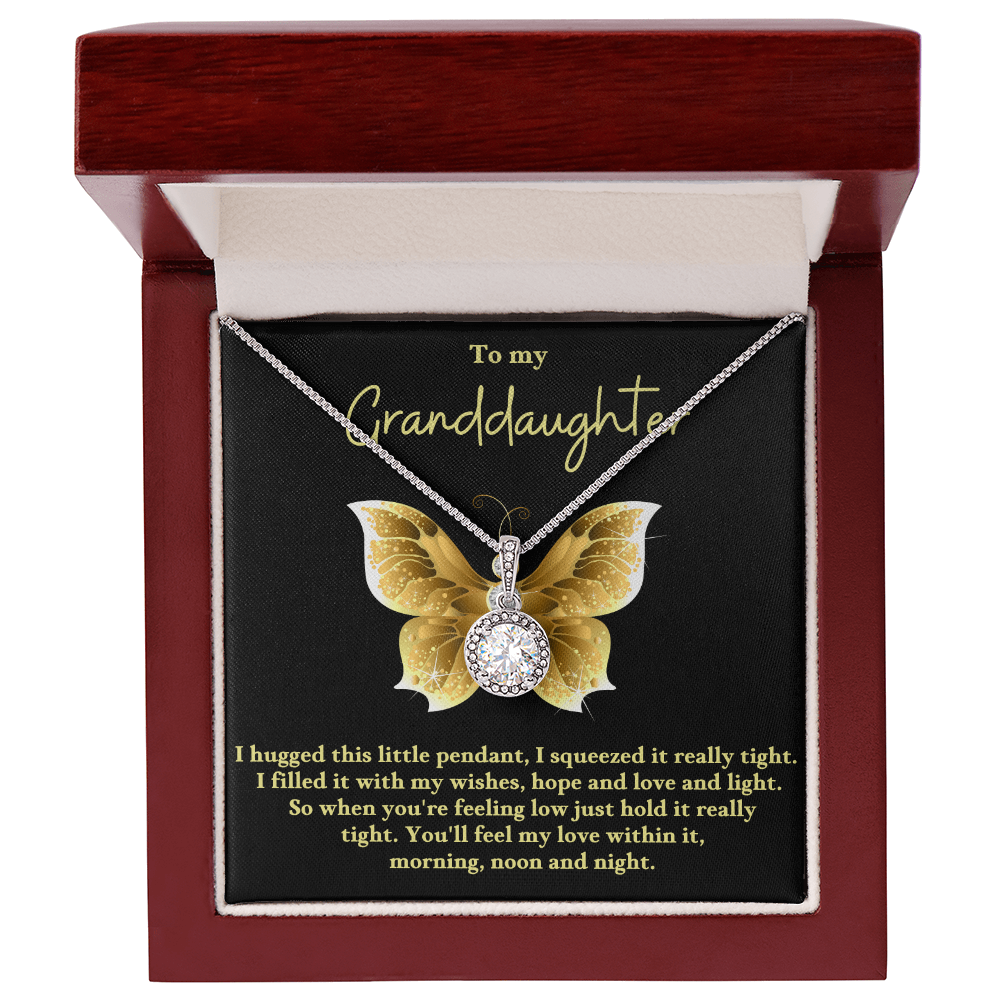 To My Granddaughter - Love and Light Eternal Hope Necklace