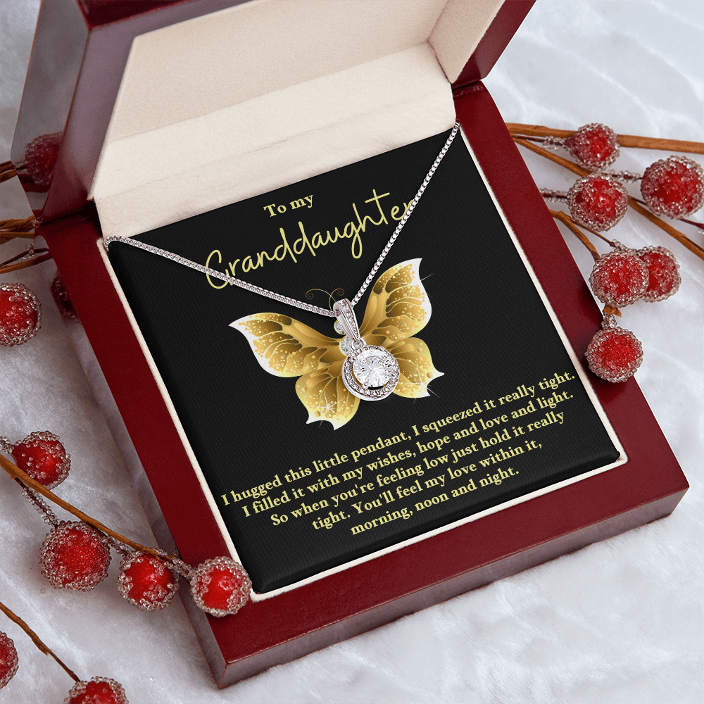 To My Granddaughter - Love and Light Eternal Hope Necklace