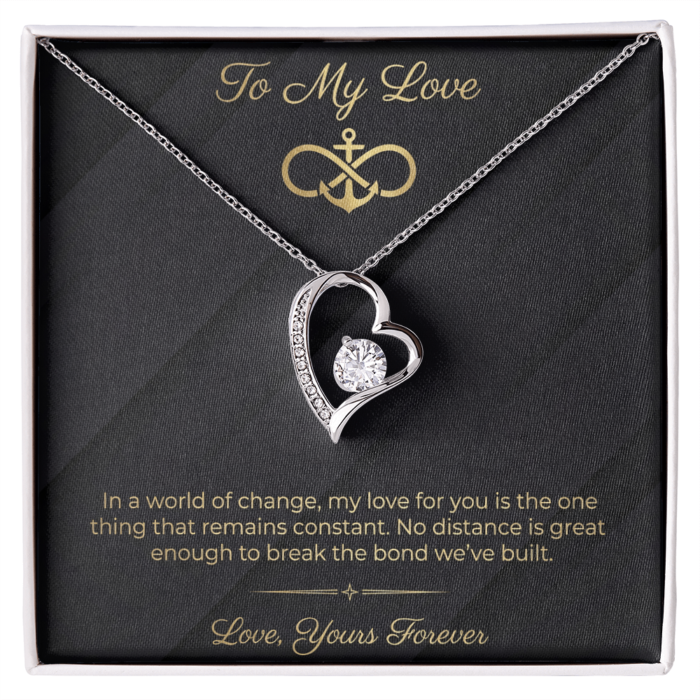 To My Love - Unbroken Bond Forever Love Necklace
