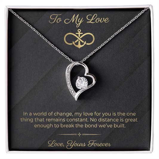To My Love - Unbroken Bond Forever Love Necklace