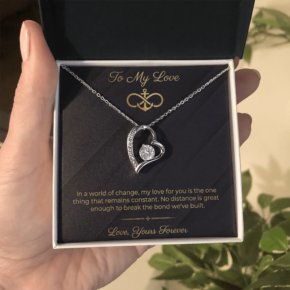 To My Love - Unbroken Bond Forever Love Necklace